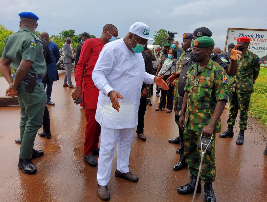 Security: Governor Ugwuanyi of Enugu State meets with Security Agencies and Stakeholders.
